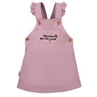 Spódnica ogrodniczka dziewczęca, fioletowa, Eevi