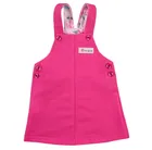 Spódnica ogrodniczka dziewczęca, różowa, Eevi