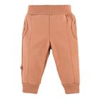 Spodnie dresowe chłopięce, brązowe, Jump, Eevi
