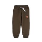 Spodnie dresowe chłopięce, khaki, Tup Tup