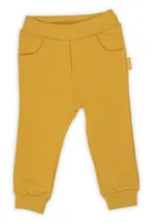 Spodnie dresowe chłopięce, musztardowe, Nicol