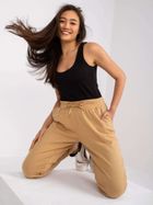 Spodnie dresowe damskie, beżowe, Mayflies