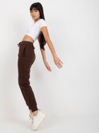 Spodnie dresowe damskie, brązowe, Mayflies