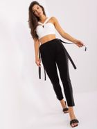 Spodnie dresowe damskie, czarne, Lily Rose