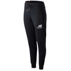 Spodnie dresowe damskie, czarne, New Balance Pants