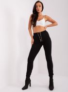 Spodnie dresowe damskie, czarne, Relevance