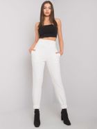 Spodnie dresowe damskie, ecru, Factory Price