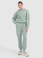 Spodnie dresowe damskie, miętowe, 4F