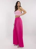 Spodnie dresowe damskie, różowe, Italy Moda
