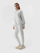 Spodnie dresowe damskie, szare, 4F