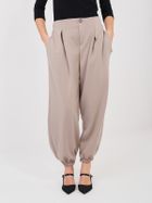 Spodnie dresowe damskie, szare, Italy Moda