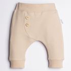 Spodnie dresowe dziewczęce, beżowe, Nicol