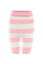 Spodnie dresowe dziewczęce, biało-różowe, Bellybutton
