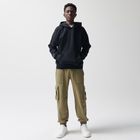 Spodnie dresowe khaki cargo regular NOWEAR