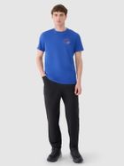 Spodnie dresowe męskie, czarne, 4F