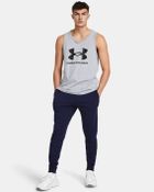 Spodnie dresowe męskie, granatowe, Under Armour