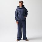 Spodnie dresowe z szeroką nogawką wide oversize NOWEAR