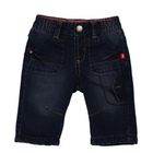 Spodnie jeansowe chłopięce, denim, Kanz