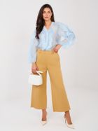 Spodnie jeansowe damskie, beżowe, Italy Moda