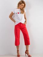 Spodnie jeansowe damskie, czerwone, Factory Price