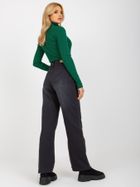 Spodnie jeansowe damskie, grafitowe, Fresh Made