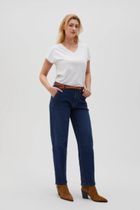 Spodnie jeansowe damskie, niebieskie, Moodo