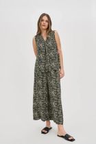 Spodnie materiałowe damskie, czarne, Moodo