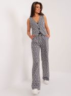 Spodnie materiałowe damskie, mix, Lakerta