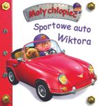 Sportowe auto Wiktora. Mały chłopiec