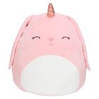 Squishmallows, królikorożec Legacy, maskotka, różowa, 30 cm