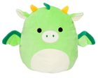 Squishmallows, maskotka, zielony smok, 19 cm