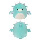 Squishmallows, Miles the Teal Dragon, niebieski smok, maskotka