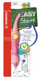 Stabilo, Easy Start, pióro dla leworęcznych z wkładami, różowy, 0.5 mm