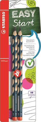 Stabilo, Easygraph, ołówek dla praworęcznych, 2 szt.