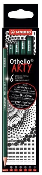 Stabilo, ołówek Othello Arty mix, 6 szt.