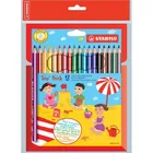 Stabilo, Trio, zestaw kredek, grube, 18 kolorów