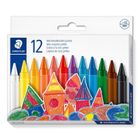 Staedtler, kredki woskowe jumbo, 12 kolorów