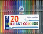 Staedtler, Triplus broadliner, cienkopis, 0,8 mm, 20 kolorów