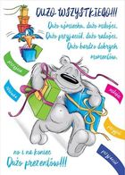 Stamp, Happy, karnet B6 + koperta