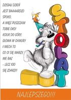 Stamp, Happy, karnet B6 + koperta