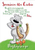 Stamp, Happy, karnet B6 + koperta