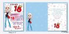 Stamp, Party, karnet naklejany B6 + koperta, Urodziny 18