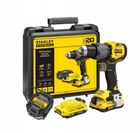 Stanley, wiertarko-wkrętarka akumulatorowa, 18V, SFMCD725D2K