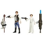 Star Wars, Han Solo i Księżniczka Leia, zestaw figurek z akcesoriami