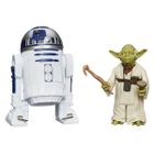 Star Wars, R2D2 & Yoda, zestaw figurek, 10 cm