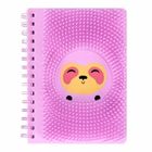 Starpak, kołonotes, silikon, A5, Leniwiec