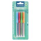 Starpak, marker akrylowy, pędzelkowy, 4 kolory
