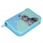 Starpak, piórnik rozkładany, dwuklapkowy, z wyposażeniem, Kotki Cuties