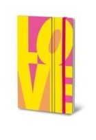 Stifflex, notatnik, 210-130 cm, 192 kartki, Fluo Love Yellow, 1 szt.