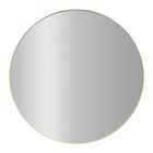 Stilovo, Noor, okrągłe lustro, metalowa rama, 80 cm
